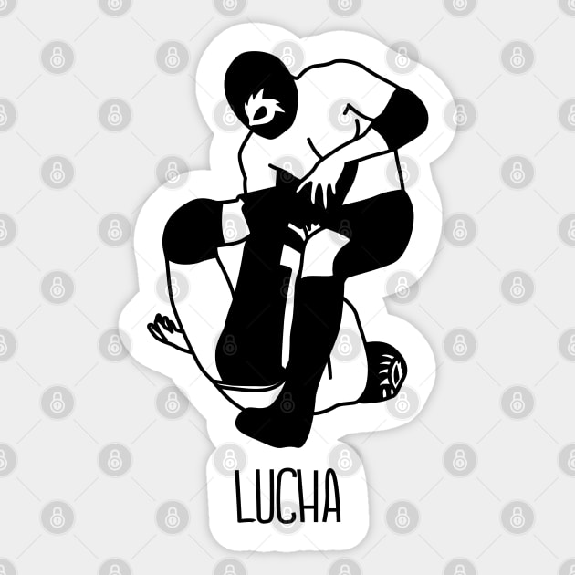 Lucha7 Sticker by RK58